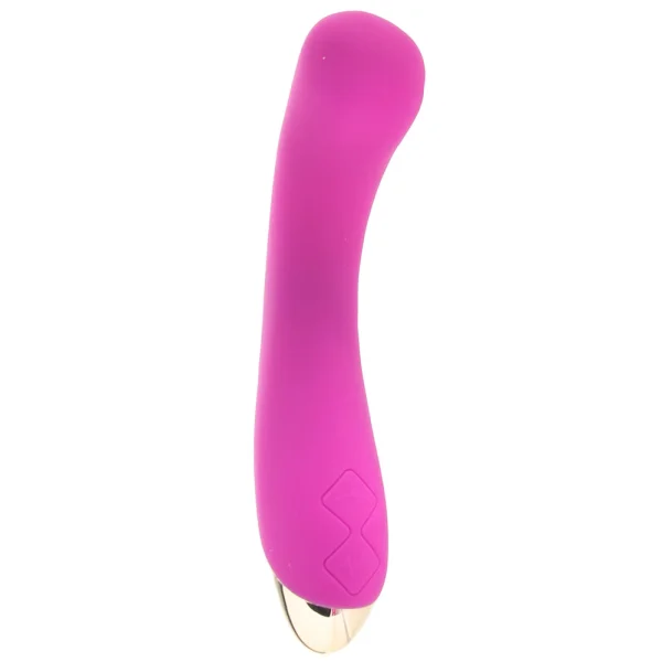 Aria Bangin' AF 10-Function Rechargeable Silicone G-Spot Vibrator By Blush - Purple