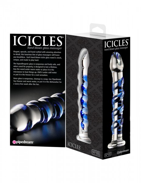 5.75" Glass Dildo