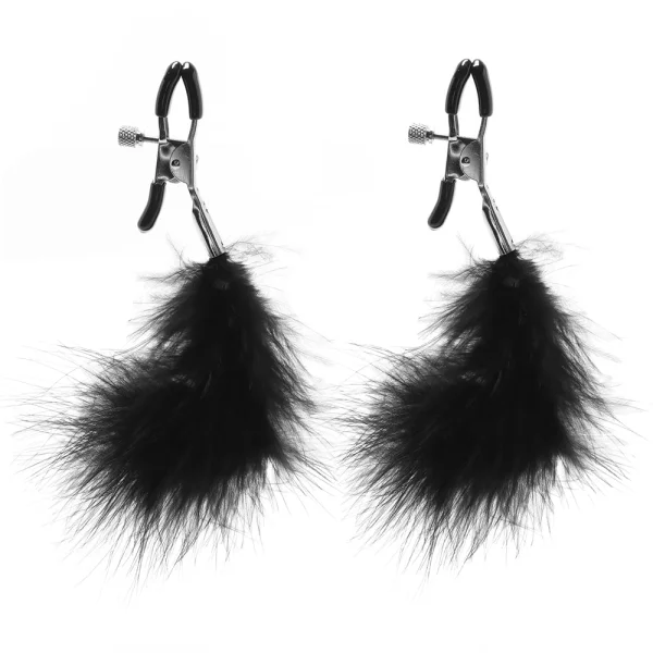 Feather nipple clamps