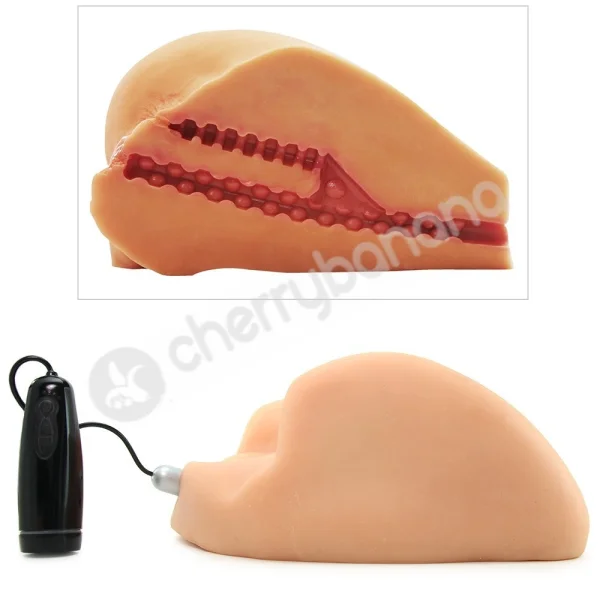 Full-on Farrah Vibrating Pussy & Ass Masturbator