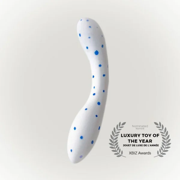 DESIRABLES Dalia Love Dust - Porcelain G-Spot Dildo