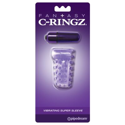 Vibrating Super Penis Sleeve