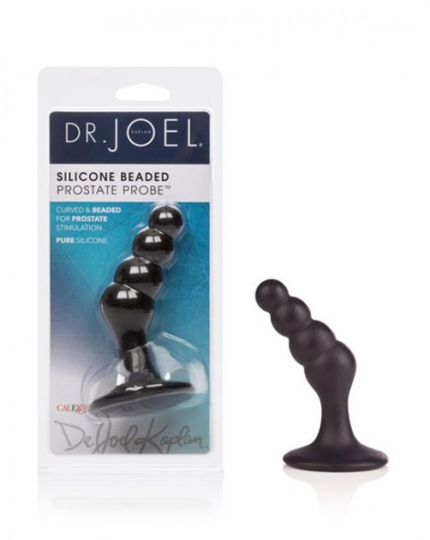 Dr Joel Kaplan Silicone Graduated Prostate Probe - Black