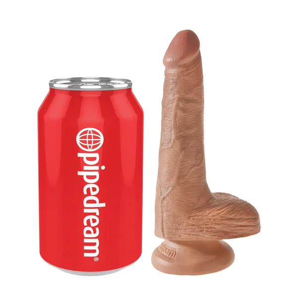 King Cock 6" Cock With Balls - Tan — image 14 of 14