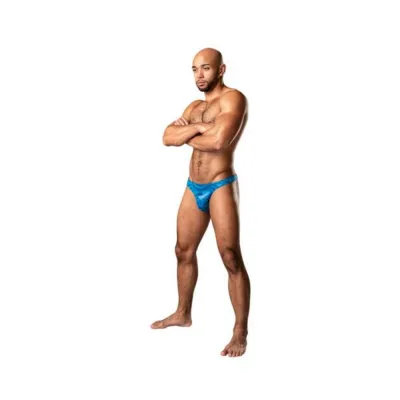 Women s Lingerie Male Power Kaleidickscope Bong Thong Sky Blue S m