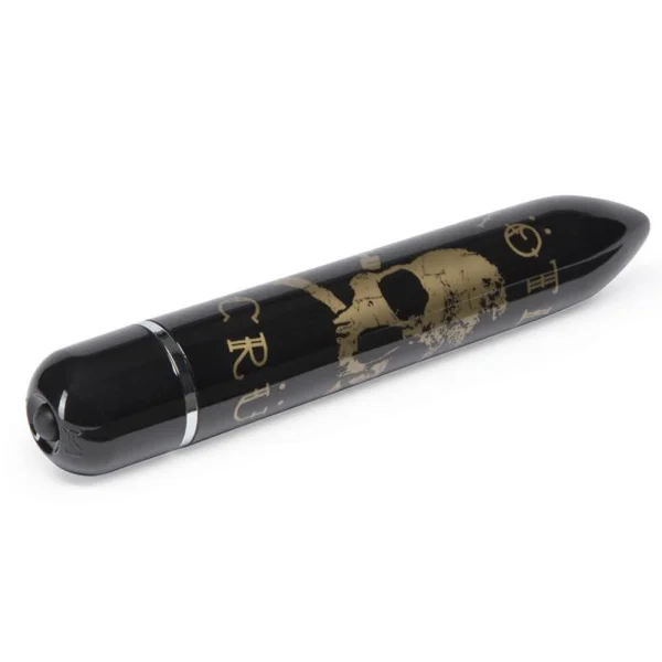 Motley Crue Class Skull Vibrator 7f Blk