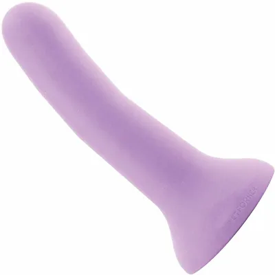 Wet For Her Five Medium Silicone Dildo Purple