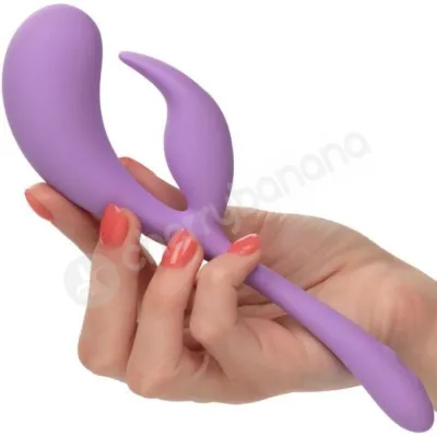 Elle Liquid Silicone Dual Flicker Flexible Pliable Premium Vibrator