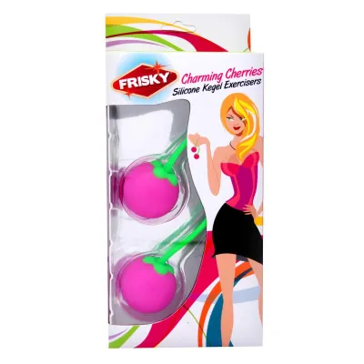 Frisky Charming Cherries Silicone Kegel Exercisers