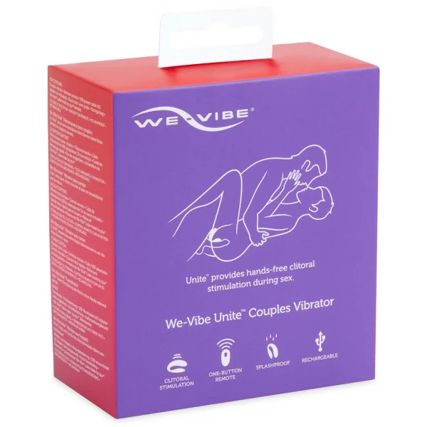 We-Vibe Unite Remote Controlled Couples Vibrator - Purple