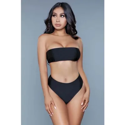 Serenity Swimsuit Black Large
