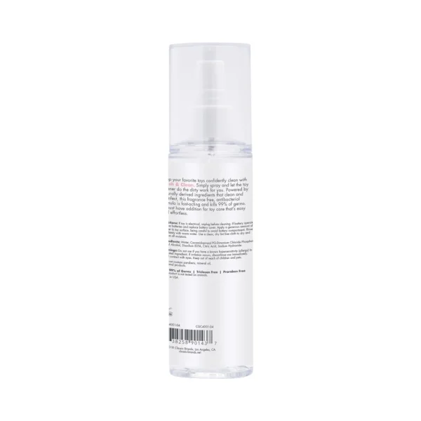 CG Fresh & Clean Spray Toy Cleaner Fragrance Free 4.4oz