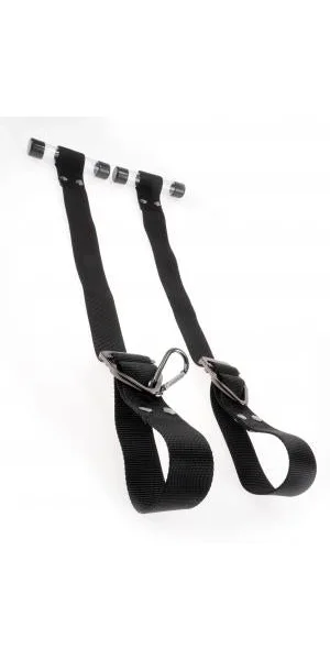 Sir Richard's Command Bondage Door Cuffs Black