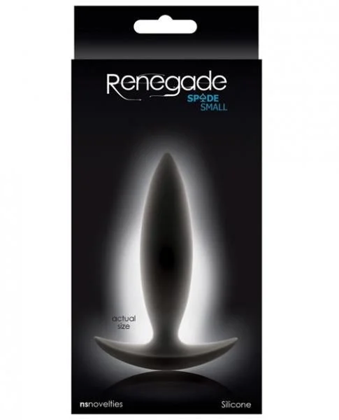 Spade Small Butt Plug Black — image 4 of 4