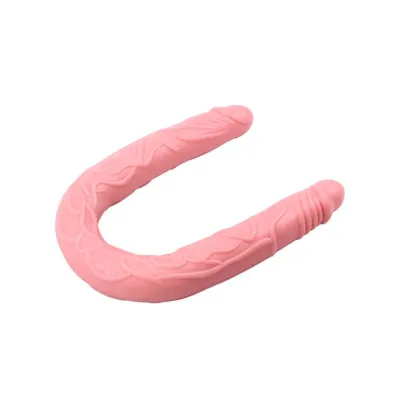 Jelly Flexi Double Dong 19 8 Inch Ivory 19 88 Inch