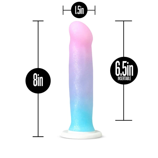 Blush Avant D17 Lucky Silicone Suction Cup Dildo