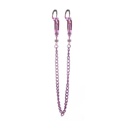 Helix Nipple Clamps Purple