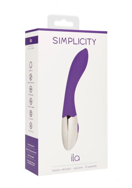 Ila Classic Vibrator - Purple