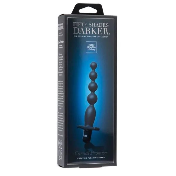 Fifty Shades Darker Carnal Promise Vibrating Anal Beads