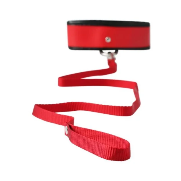 Sex & Mischief Red Leash and Collar — image 9 of 10