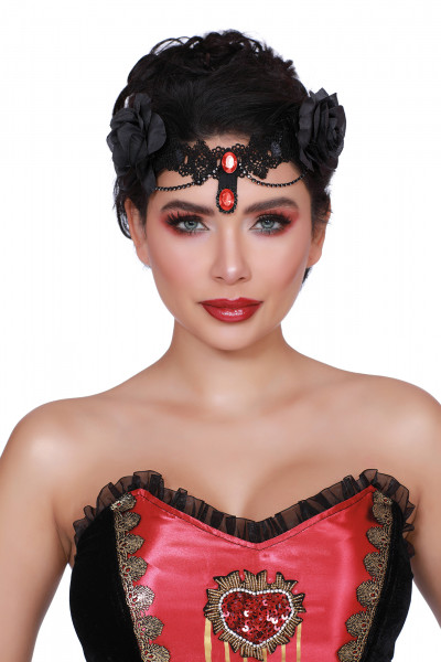 Dreamgirl One Size Drop Dead Beautiful Headpiece