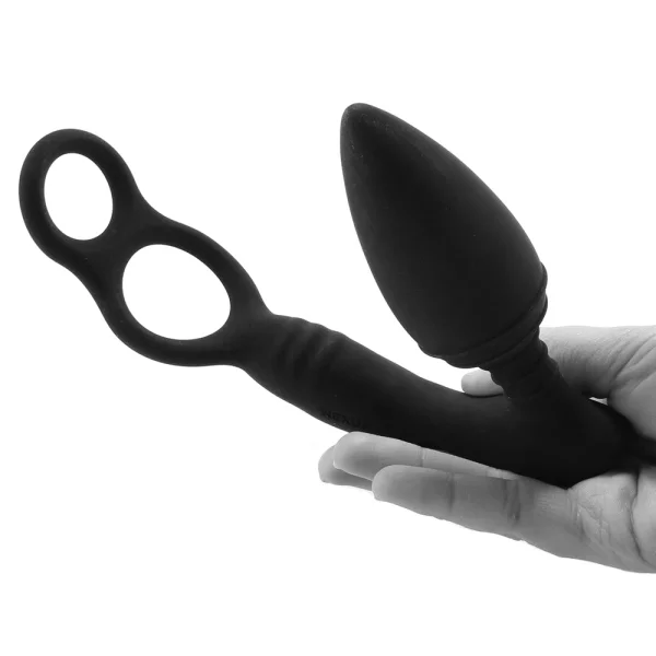 Nexus Simul8 Dual Butt Plug And Cock And Ball Toy