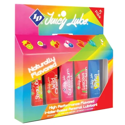 ID Juicy Lube 5 Pack Sampler