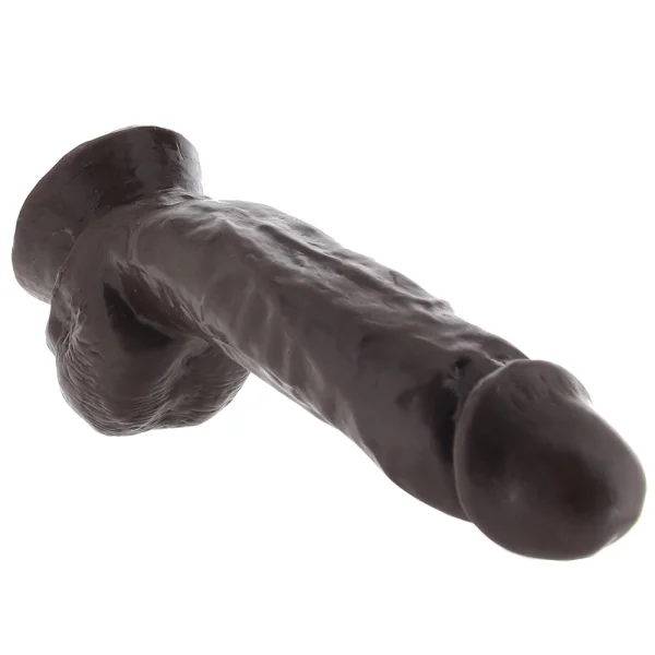 Dr. Skin 8 Inch Thick Poseable Ballsy Dildo