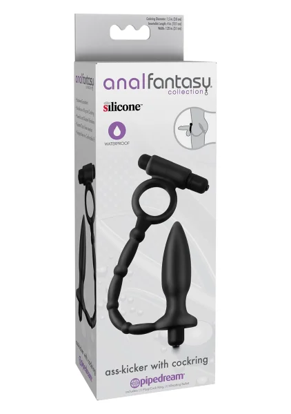 Anal Fantasy Butt Plug with Cock Ring