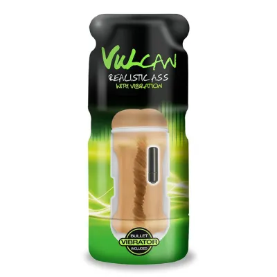 CyberSkin R Vulcan Realistic Ass w Vibration Mocha