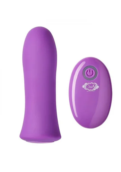 Cloud 9 Power Touch Rechargeable Wireless Bullet Vibrator With Remote Control - Purple