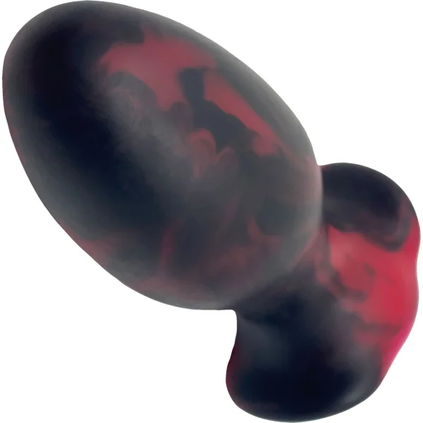 Topped Toys CHUTE 85 DP Silicone Butt Plug - Forge Red