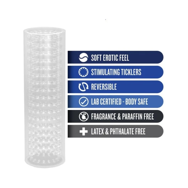 M for Men Stroke Sleeve - Clear