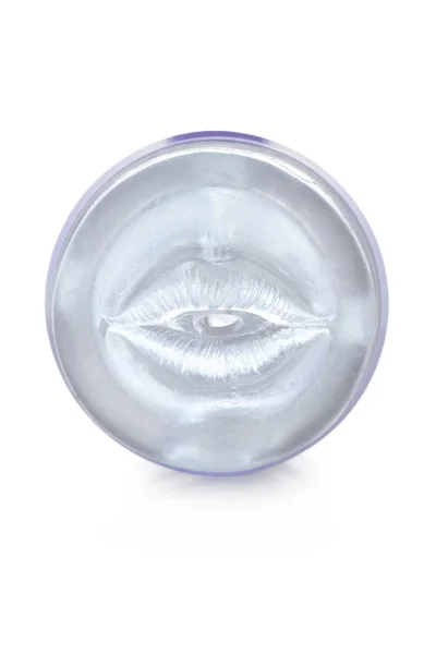 Mistress Courtney - Diamond Deluxe Clear Mouth  Stroker