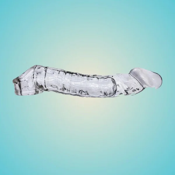 Oxballs Muscle Ripped Cocksheath Penis Extender - Clear — image 5 of 7
