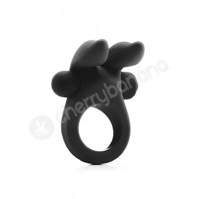 Shots Toys Black Rabbit Cockring