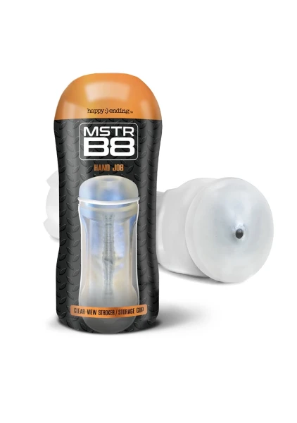 MSTR B8 Clear View Stroker - Hand Job