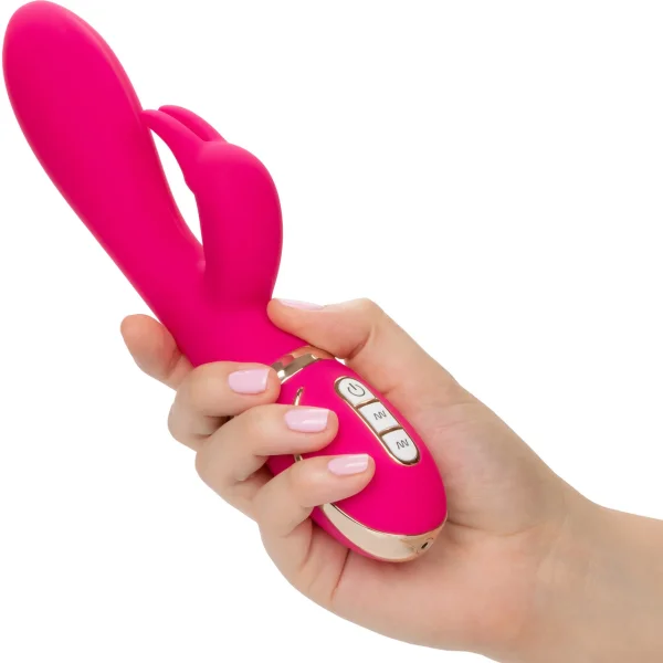 Jack Rabbit Signature Silicone Ultra-Soft Rabbit Dual Stimulation Vibrator by CalExotics