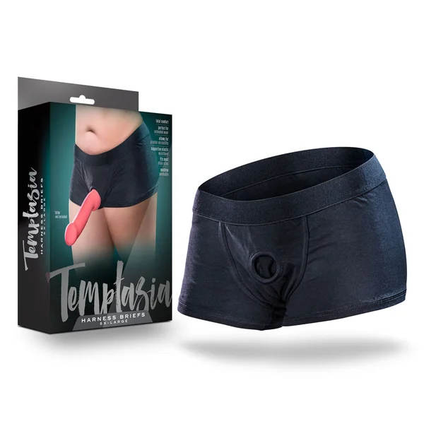Temptasia - Harness Briefs - 5xl - Black — image 9 of 10