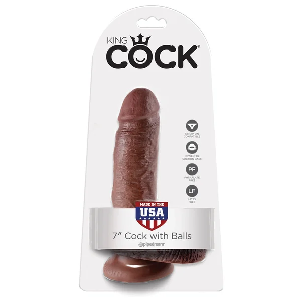 King Cock 7-Inch Cock Brown — image 11 of 14