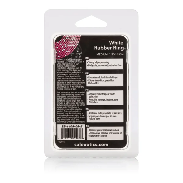 Rubber Ring - Medium - White — image 9 of 10