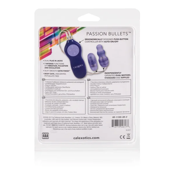 Passion Bullets Bullet and Multi Probe Bullet - Purple — image 12 of 16