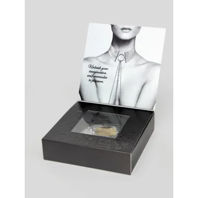Bijoux Indiscrets Silver Metallic Mesh Collar
