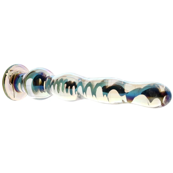 Playboy Pleasure Jewels Wand Glass Dildo