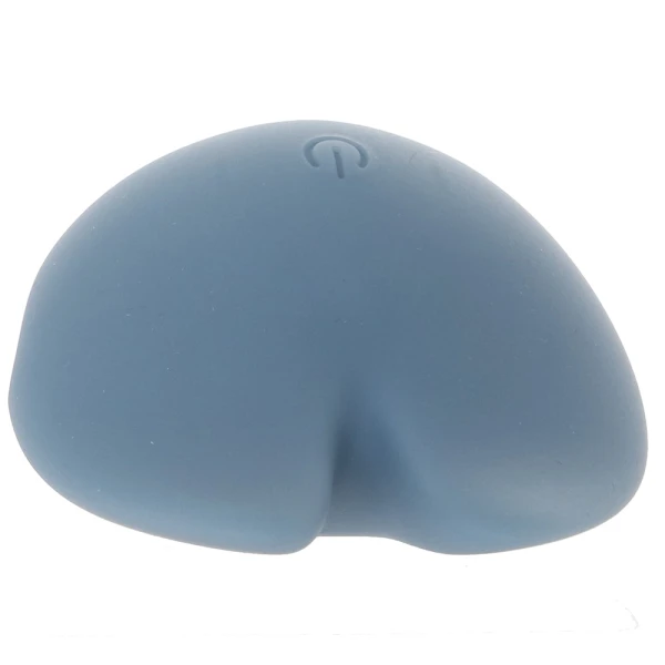 Mod Curve Rechargeable Waterproof Silicone Clitoral Stimulator By CalExotics - Blue