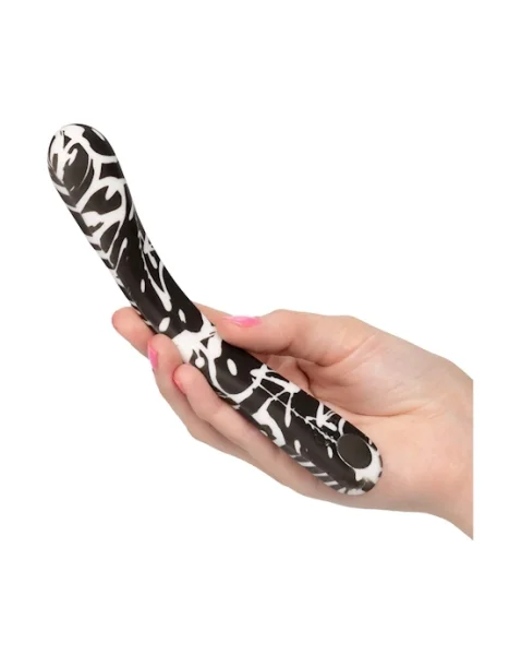 Hype Flexi-wand Vibrator - Black / White