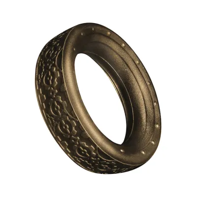 Dr Roccos Coxs Cog Metallic Cock Ring Gold