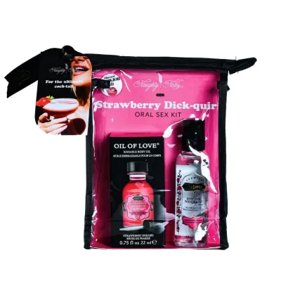 Strawberry Dick Quiri Oral Sex Kit 75 Oz