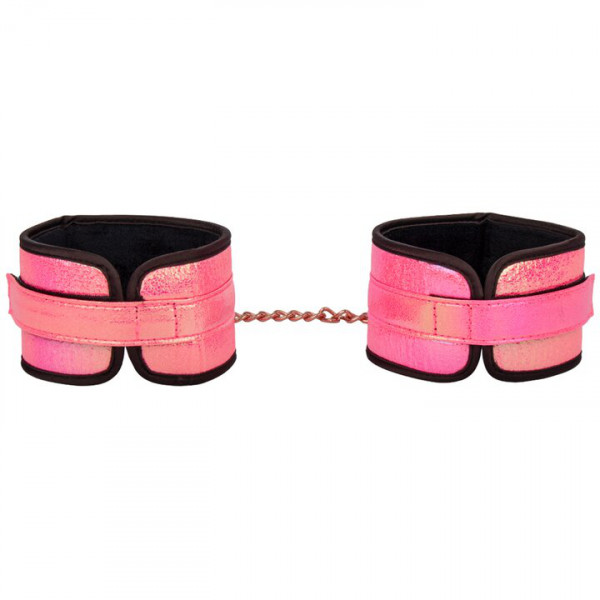 Bondara Pink Kink Rose Gold Soft Velcro 8 Piece Bondage Set — image 5 of 9