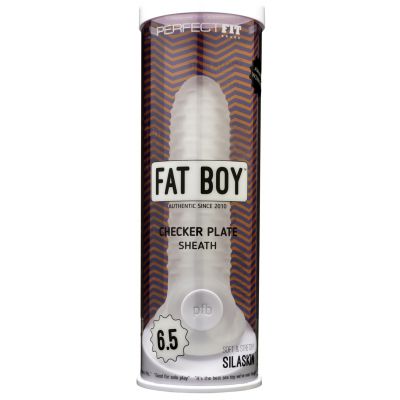 Fat Boy Checker Plate 6 5 Penis Sleeve